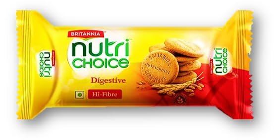 Unique Britannia NutriChoice Digestive High Fibre Biscuits 200g Unique