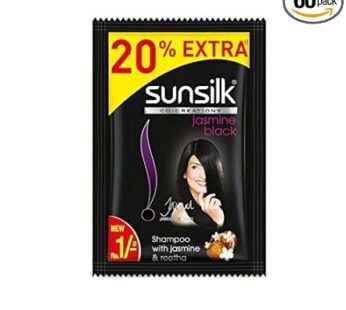 Sunsilk Black Shampoo, 5.5ml Sachet