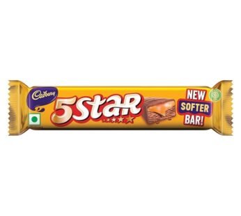 Cadbury 5 Star Chocolate Bar, 38 Gram (Packaging May Vary)