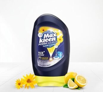 Maxkleen Wipro Power Squeeze Floor Cleaner 50Ml |Fresh Citrus Fragrance | 10X Powerful | Kills 99.9% Germs| Innovative Squeeze Format