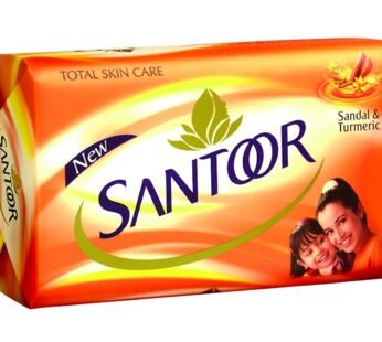 Santoor Sandal and Turmeric Soap, 100g