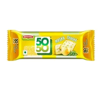 Britannia Biscuits – 50-50 Maska Chaska, 50g Pack