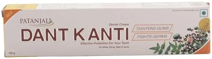 Patanjali Dant Kanti Dental Cream – Regular 100g Tube