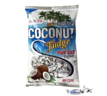 Glacier Coconut Fudge Fun Size Toffee/Creamy & Chewy/Real Nariyal Taste/Birthday Party Gift Pouch/Delicious Toffee/Pack of 1