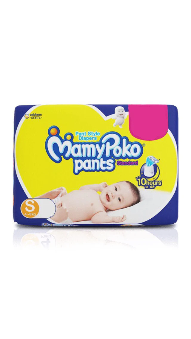 MamyPoko Pants All Night Absorb Baby Diapers, Large (L), 44 Count 9-14 kg